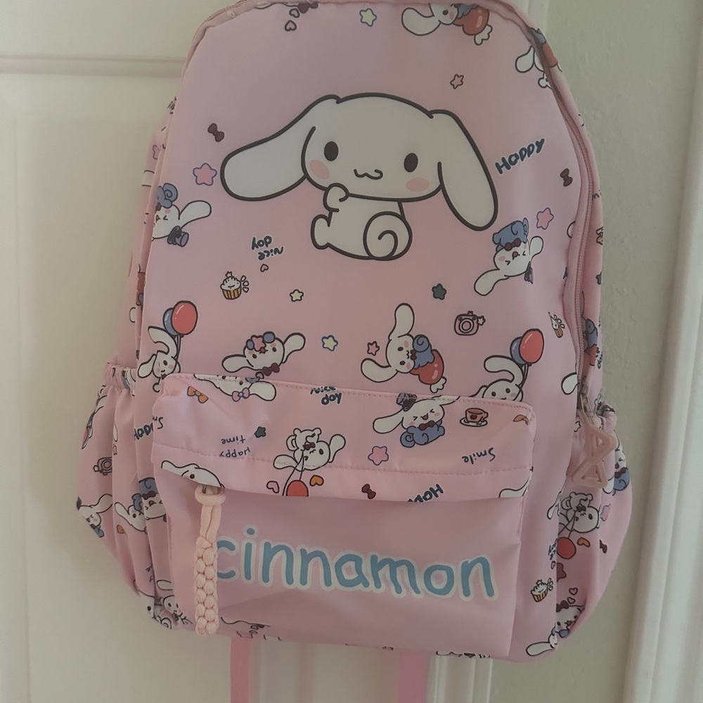 Cute Cinnamon school backpack